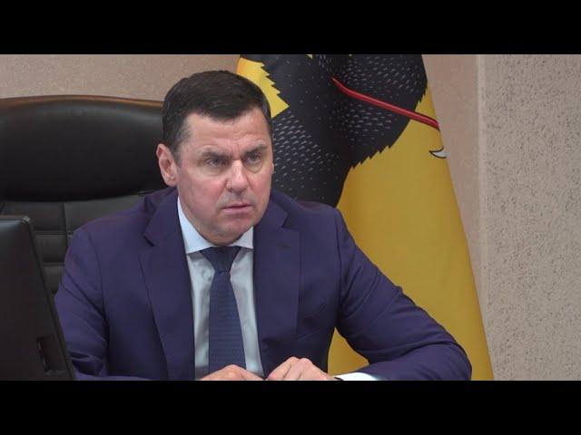 Дмитрий Миронов - реализация ряда объектов по губернаторскому проекту «Решаем вместе» срывается
