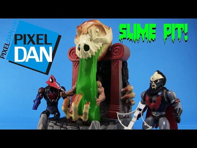 Evil Horde Slime Pit Masters of the Universe Mattel Playset Video Review (Retro Toy Rewind)