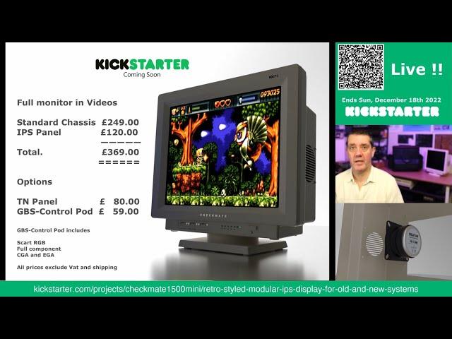 Checkmate Retro Monitor - Quick Introduction - Link in description