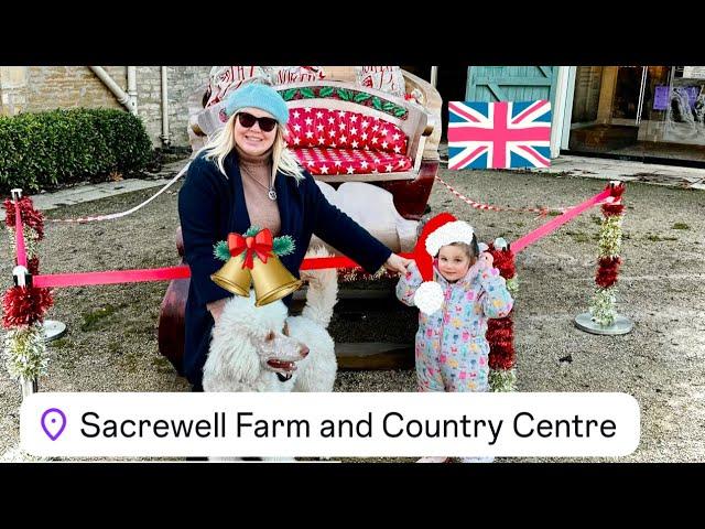 Sacrewell Farm and country centre Peterborough in Christmas time 2024#peterborough #grandkids