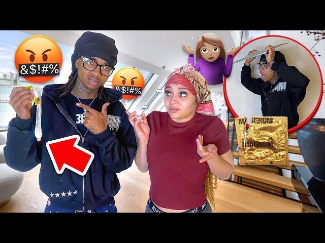HE FOUND THIS IN MY ROOM *Didn’t end well *