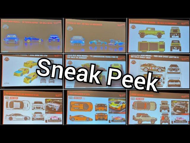 New Hot Wheels RLC Sneak Peeks and 1/43 Sneak Peek