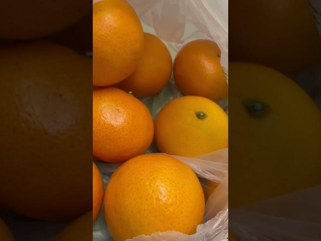 Orange time, to boost immune system.