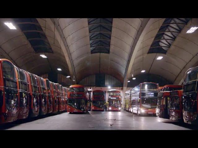 The Secret Life of a Bus Garage (Go-Ahead Stockwell)