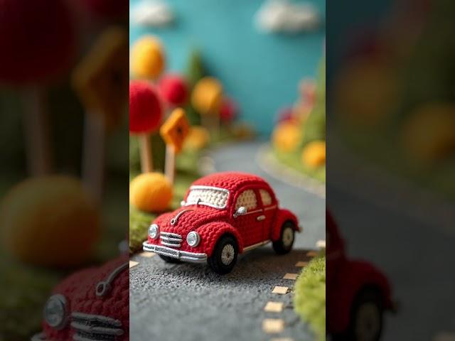 Knitted Car ... #shorts #viralvideo