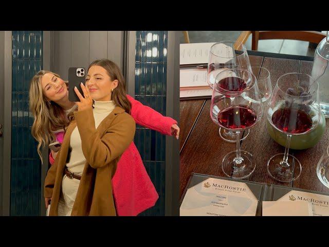 WINE TASTING WITH YOUR BEST FRIEND GETS CHAOTIC | Crystal Batshon