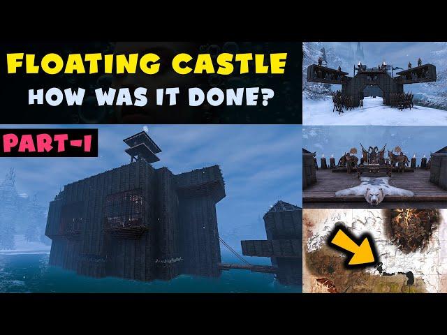 Big Castle Floating on Water, for PVP and PURGE! - EVERYTHING'S HERE! | HOW WAS IT DONE? | PART-1