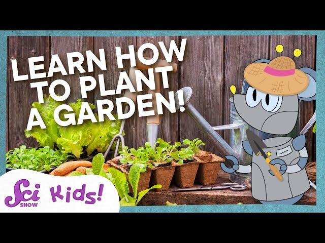 Let's Plant a Garden! | Squeaks Grows a Garden! | SciShow Kids