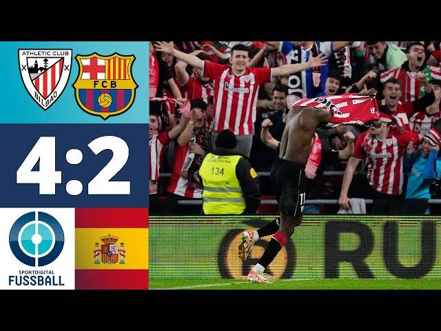 Drama über 120 Minuten - Bilbao ringt Barca nieder! | Athletic Bilbao - FC Barcelona