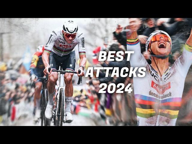 Best Cycling Attacks 2024 I TOP 10