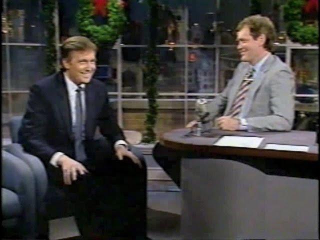 Donald Trump on Letterman, 1986-87