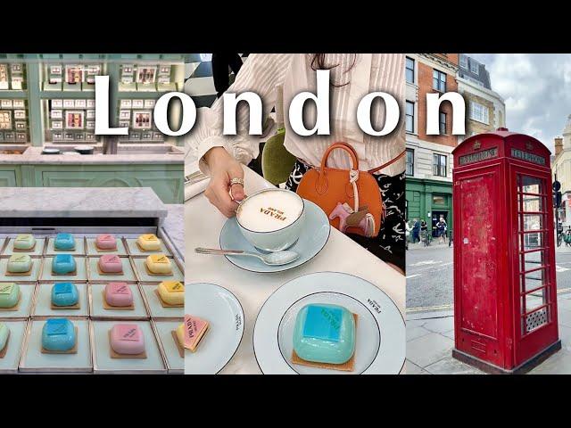 London: Prada Café, Self-Portrait, Chanel Shopping & Food Tour