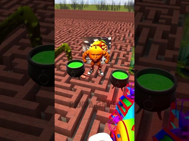 ALL SIZE Br Br PATAPIM UDINDINDINDUN FAMILY 2D 3D BRAINROT MEMES TOXIC CAULDRON BIG MAZE Gmod
