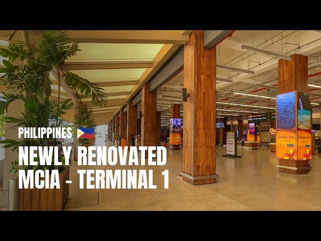  [4K] The New Look of Mactan-Cebu International Airport – TERMINAL 1 | Walking Tour | Philippines