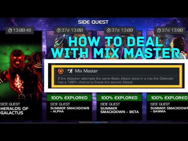 MCOC - How to deal with MIX MASTER - EPIC (Heralds of Galactus)