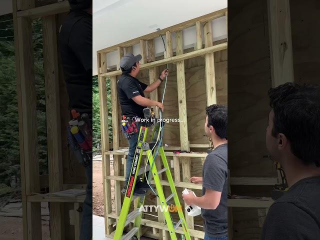 Smart Home Technology Company Preparing Outdoor Entertainment Area #smarthomes