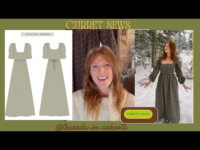 Current Sews | The Avelina Dress & a Slow Season