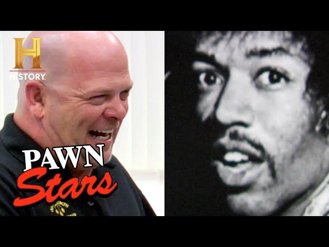 Pawn Stars: Hendrix’s NEVER BEFORE SEEN Photographs Worth $15k! #Shorts