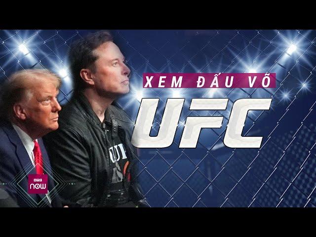 Tổng thống đắc cử Mỹ Donald Trump xem đấu võ cùng tỉ phú Elon Musk | VTC Now