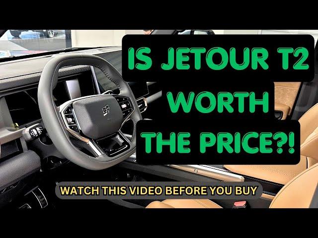 Jetour T2 Cheap Luxury SUV 2024 | Is Chinese Car Worth it?