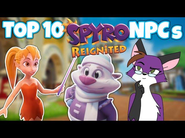 Spyro Reignited Trilogy: Top 10 FAVORITE NPC Redesigns