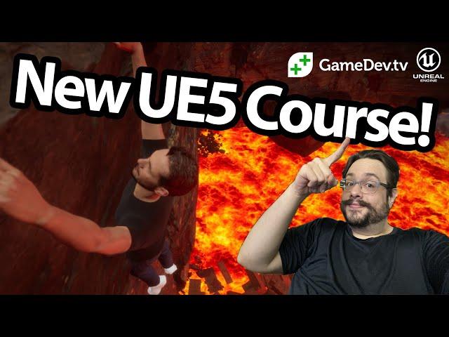 My new Unreal Engine 5 Course on GameDev.tv!