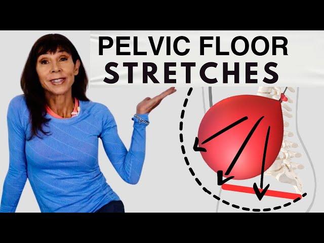 Pelvic Floor Stretches - Relieve Pelvic Pain & Pelvic Muscle Spasm - Physiotherapy for Women & Men