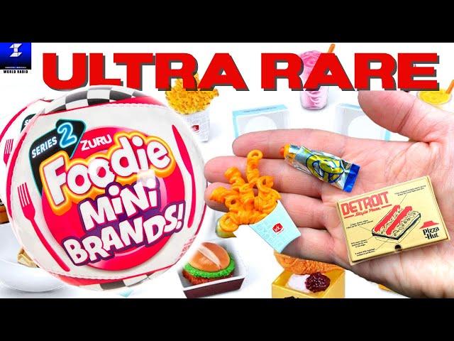 Zuru Foodie Mini Brands Unboxing Series 2