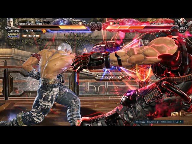 Bryan Fury doing some Illegal Combos in Tekken 8 !