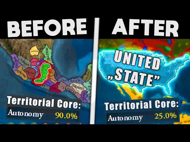 What if? Aztec to United States of America! EU4 Aztec GUIDE 2024