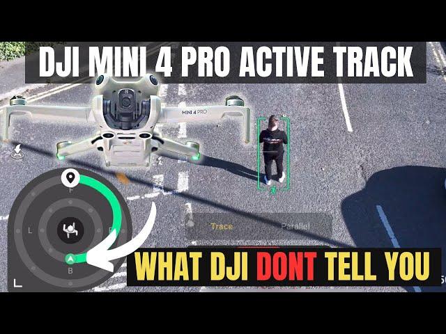 DJI Mini 4 Pro Active Track Tutorial - Watch This FIRST!