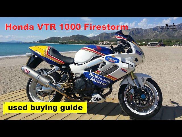 Honda VTR 1000 Firestorm 1997 2005 review and used buying guide