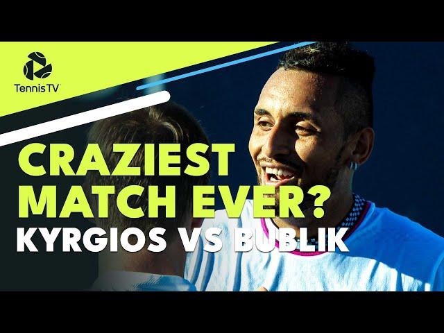 Craziest Tennis Match Ever? When Nick Kyrgios Met Alexander Bublik! | Miami 2019 Extended Highlights