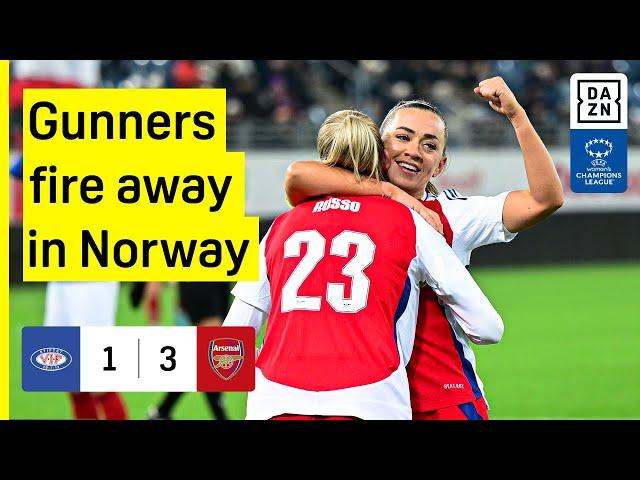 HIGHLIGHTS | Vålerenga vs. Arsenal FC -- UEFA Women's Champions League 2024-25