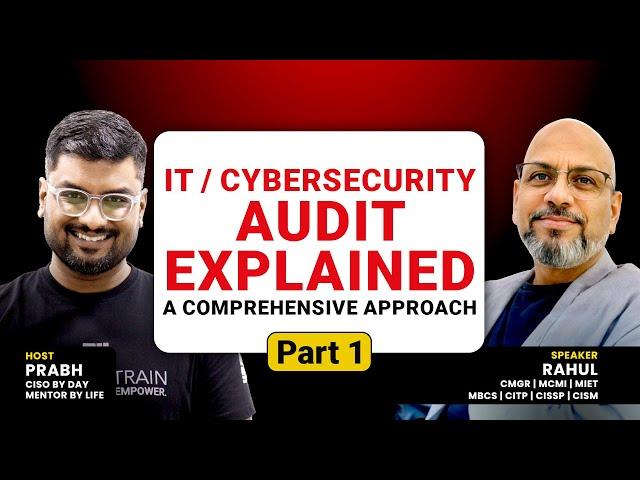 Rahul EXPOSES Cyber and IT Audit Secrets You Won't Believe! Part 1