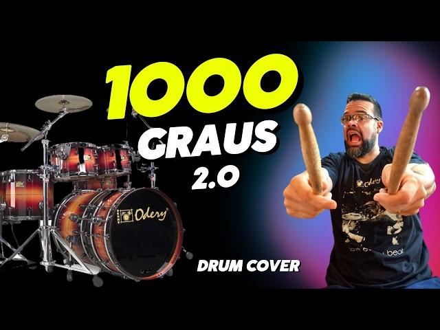 1000 GRAUS na Bateria - DRUM COVER  