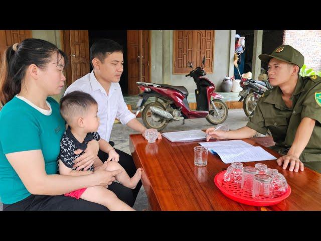 Kind-hearted man and single mother caught the attention of the police. ly tu tay