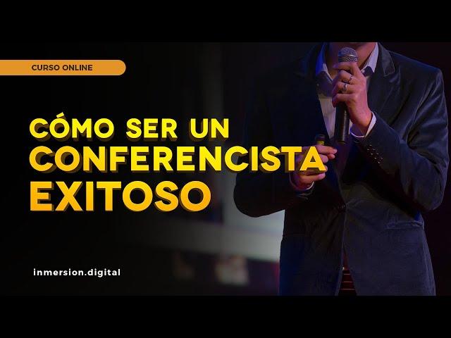 Cómo Ser Un Conferencista Exitoso · Curso Para Conferencistas