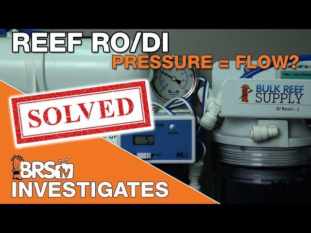 How does pressure effect TDS rejection from my RO Membrane? | BRStv Investigates