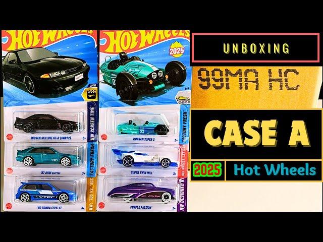 Unboxing - Hot Wheels 2025 Case A