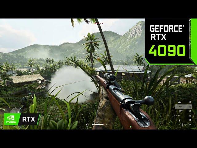 Battlefield 5 : RTX 4090 - i9 14900K - 128GB RAM ( 4K Maximum Settings )