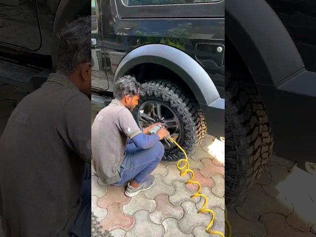 Thar 20inch Alloy Wheels #mahindra #thar #shorts #viral #alloywheels