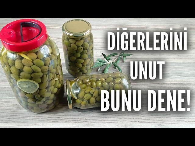 BU TARİFE BAKMADAN YEŞİL ZEYTİN KURMAYIN | Yeşil Zeytin Nasıl Kurulur | Ülper İle Her Şey