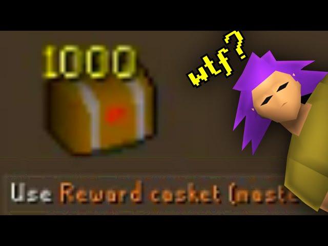 This Man Opens 1,000 Master Clues after saving them for 1 Year...