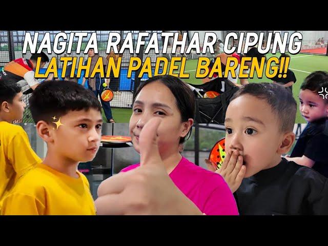 CIPUNG TUNJUKIN THE REAL TITISAN RAFFI AHMAD!!! LANGSUNG JAGO MAIN PADEL PERTAMA KALI!!!