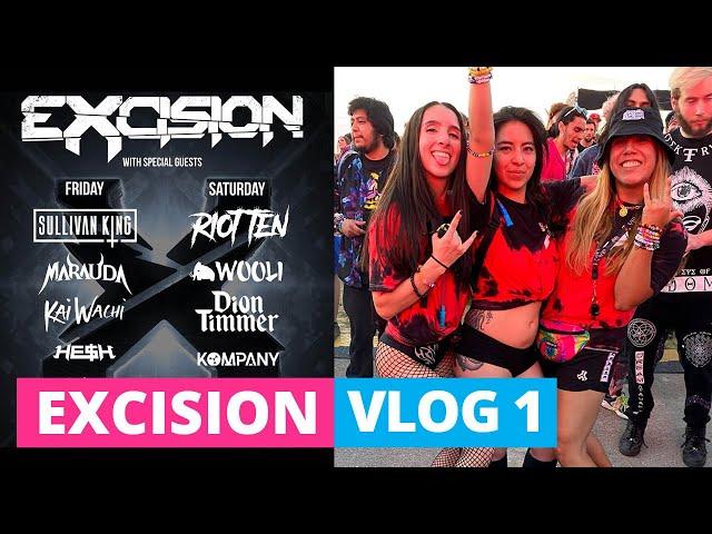 EXCISION Festival (DAY 1) Rave Vlog 2021