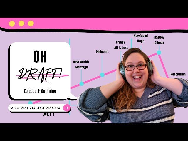 Oh Draft! Podcast Episode 3: Outlining a Book