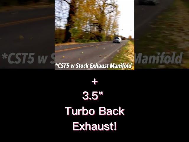 Mazdaspeed 3.5 Inch Turbo Back + CST5 #mazdaspeed #mazdaspeed3 #turboback #exhaustsound