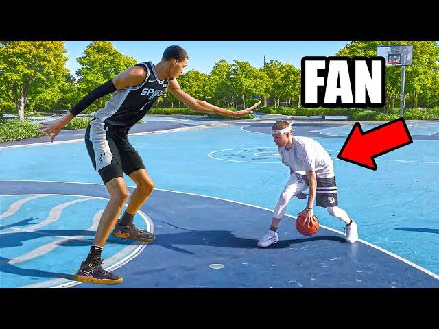 NBA Players vs Regular People