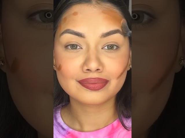 Learn how to apply cream contour correctly | #shorts | SUGAR Cosmetics